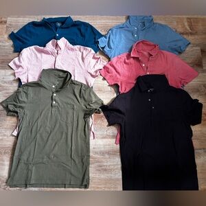 J. Crew Polo shirts ( Lot of 6 )